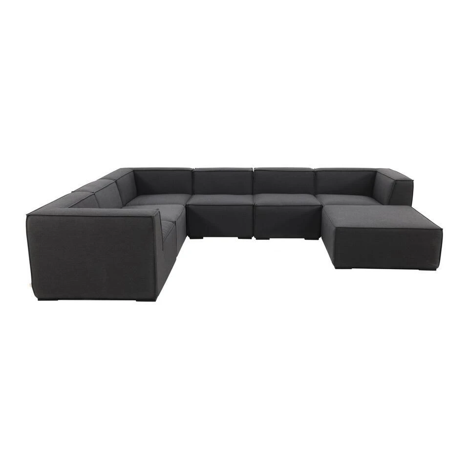 VDG Liberty Sunbrella - Sooty - Loungeset 7-delig Incl. Chaise Longue 3 VDG Liberty Sunbrella - Sooty - Loungeset 7-delig Incl. Chaise Longue