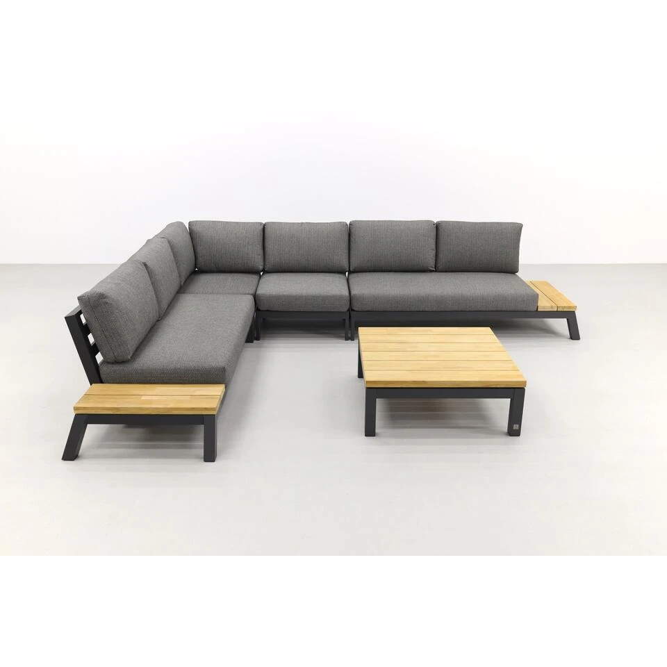 4 Seasons Empire Platform Loungeset 5-delig Met Capitol Tafel 90 X 90 Cm 4 4 Seasons Empire Platform Loungeset 5-delig Met Capitol Tafel 90 X 90 Cm - Afbeelding 2