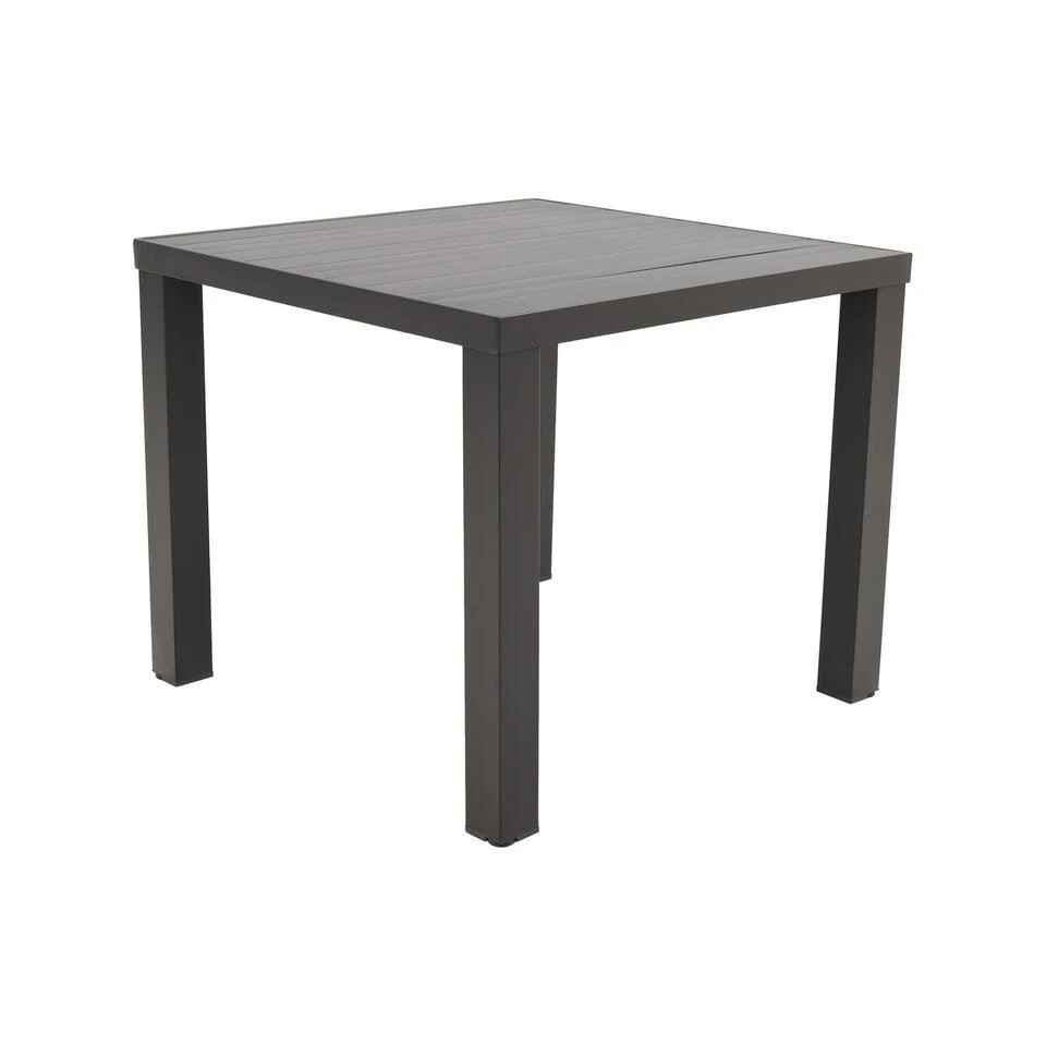 VDG Lena Tuintafel Antraciet - 90 X 90 Cm 3 VDG Lena Tuintafel Antraciet - 90 X 90 Cm