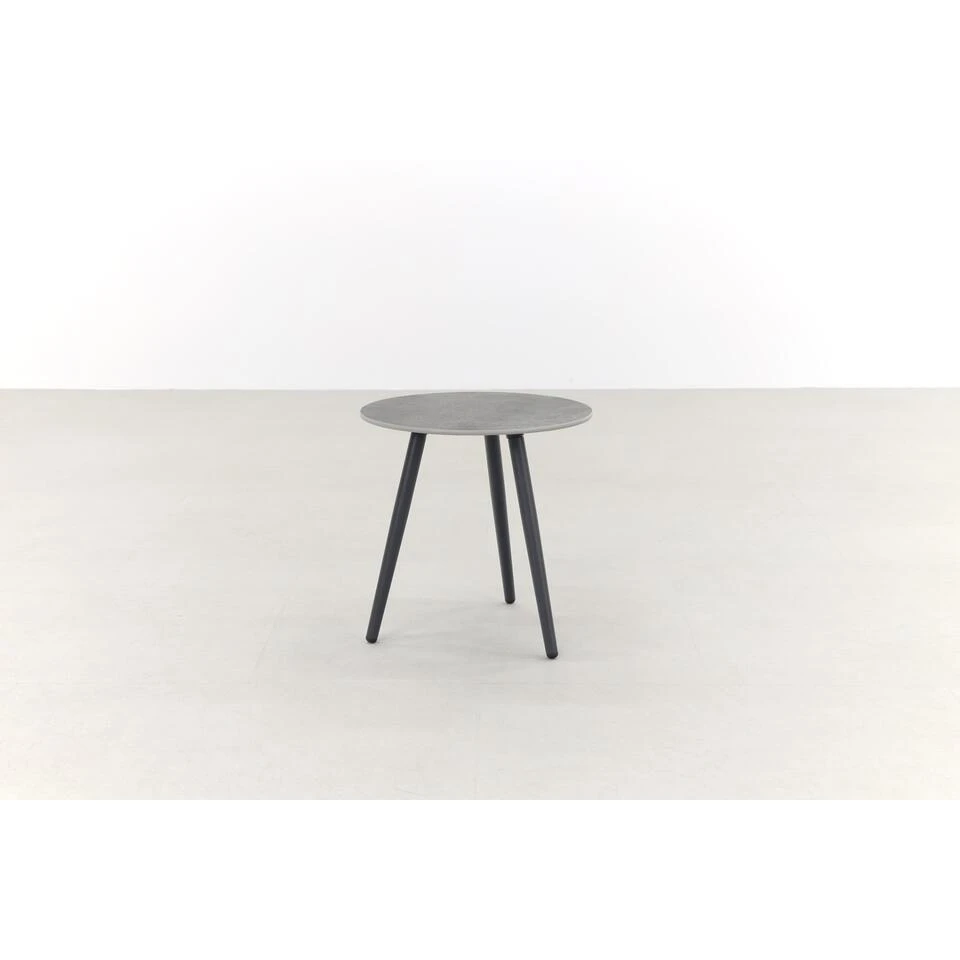 VDG Brasilia Bijzettafel 50 Cm. - Antraciet - Ceramic 5 VDG Brasilia Bijzettafel 50 Cm. - Antraciet - Ceramic - Afbeelding 3