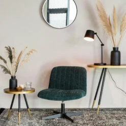 Puur Höfn Fauteuil Ribstof - Stof - Groen 8 Puur Höfn Fauteuil Ribstof - Stof - Groen -Meubelpromotie 1000074942 0102