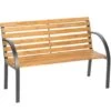 Tectake - Tuinbank - 123x 64x 82 Cm - Hout 1 Tectake - Tuinbank - 123x 64x 82 Cm - Hout -Meubelpromotie 1000078026