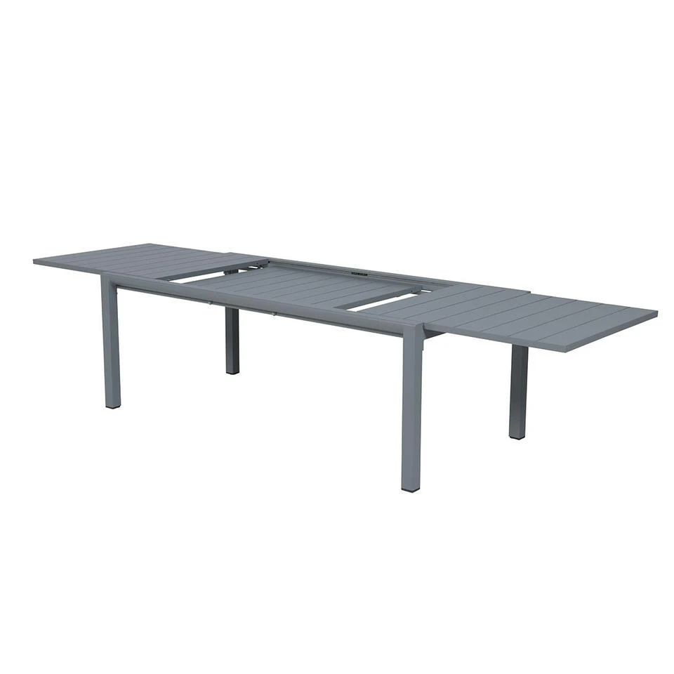 Garden Impressions Sophia Tuintafel 200/300x100xH74 Cm - Grijs 4 Garden Impressions Sophia Tuintafel 200/300x100xH74 Cm - Grijs - Afbeelding 2