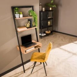 Cristina Bureau Acaciahout - Hout - Bruin 8 Cristina Bureau Acaciahout - Hout - Bruin -Meubelpromotie 1000080544 0102