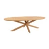 Taste Prado Ellips Ovale Tuintafel - 240x115 Cm. Teakhout -Meubelpromotie 1000080790