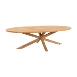 Taste Prado Ellips Ovale Tuintafel - 240x115 Cm. Teakhout