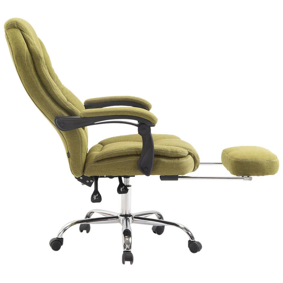 Clp Bureaustoel Castle Stof Groen 4 Clp Bureaustoel Castle Stof Groen - Afbeelding 2