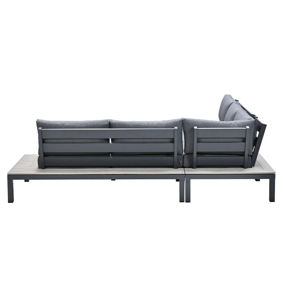 Garden Impressions Aurora Loungeset 4-delig - Donker Grijs 6 Garden Impressions Aurora Loungeset 4-delig - Donker Grijs - Afbeelding 4