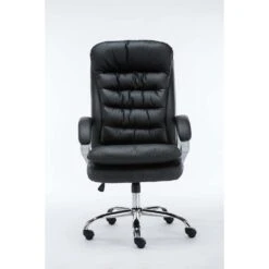 Clp Bureaustoel XXL Vancouver Kunstleder Zwart 8 Clp Bureaustoel XXL Vancouver Kunstleder Zwart -Meubelpromotie 1000083188 0102