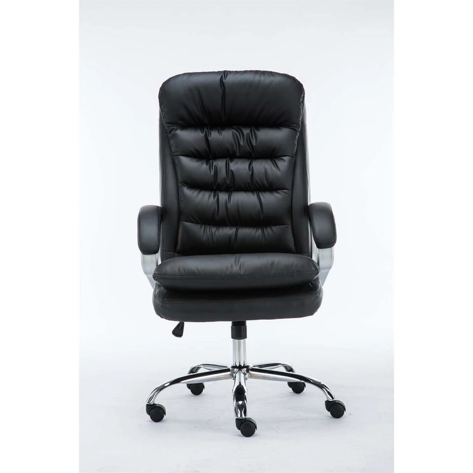 Clp Bureaustoel XXL Vancouver Kunstleder Zwart 5 Clp Bureaustoel XXL Vancouver Kunstleder Zwart - Afbeelding 3