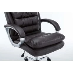 Clp Bureaustoel XXL Vancouver Kunstleder Bruin -Meubelpromotie 1000083225 0101