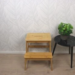 Orange85 Kruk Bamboe Keuken Krukje Opstapkrukje Houtlook 7 Orange85 Kruk Bamboe Keuken Krukje Opstapkrukje Houtlook -Meubelpromotie 1000085109 0101