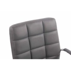 Clp Bureaustoel Deli Kunstleder Grijs 9 Clp Bureaustoel Deli Kunstleder Grijs -Meubelpromotie 1000085270 0103