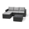 Allibert California ChaiseLongue Loungeset - 3-4 Personen - Grijs 1 Allibert California ChaiseLongue Loungeset - 3-4 Personen - Grijs -Meubelpromotie 1000087073