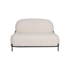 Rein Living Polly Bank - Teddy - Wit -Meubelpromotie 1000087428 0102