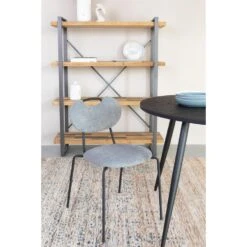 Rein Living Aspen Eetkamerstoel - Grijs - Set Van 2 -Meubelpromotie 1000087917 0101