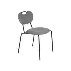 Rein Living Aspen Eetkamerstoel - Grijs - Set Van 2 -Meubelpromotie 1000087917 0102