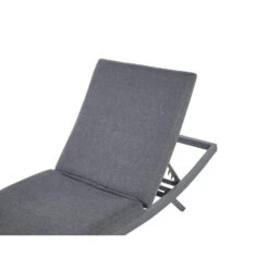 Beliani Tuinligstoel AMELIA - Grijs Textiel, Aluminium 9 Beliani Tuinligstoel AMELIA - Grijs Textiel, Aluminium -Meubelpromotie 1000088223 0104