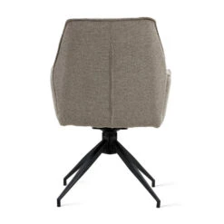 Eetkamerstoel Jill Linnen Taupe 8 Eetkamerstoel Jill Linnen Taupe -Meubelpromotie 1000090521 0103