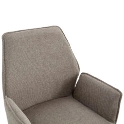 Eetkamerstoel Jill Linnen Taupe 9 Eetkamerstoel Jill Linnen Taupe -Meubelpromotie 1000090521 0104