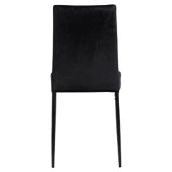 Sohome Eetkamerstoel - Set Van 4 - Sabreen - Velvet - Zwart -Meubelpromotie 1000092000 0103