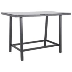 Rimini Bartafel Tuin - Glas - Zwart