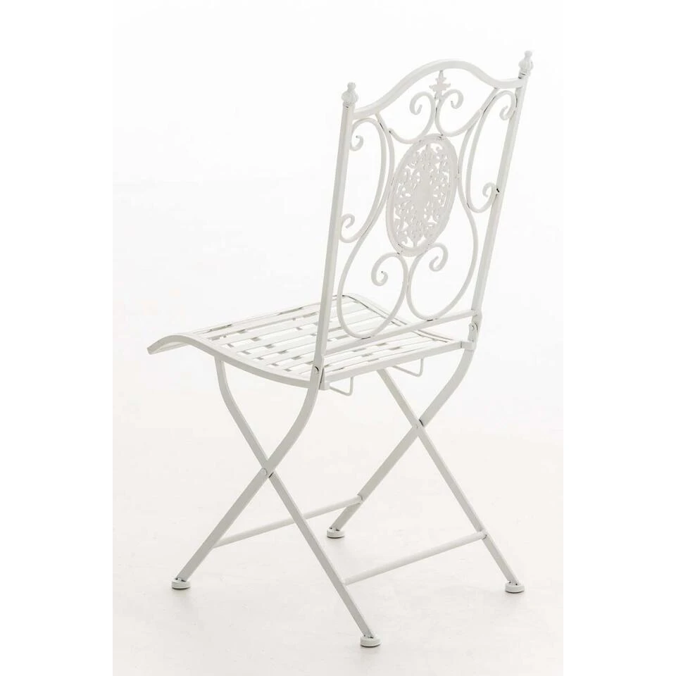 CLP Tuinstoel Sibell Wit 5 CLP Tuinstoel Sibell Wit - Afbeelding 3