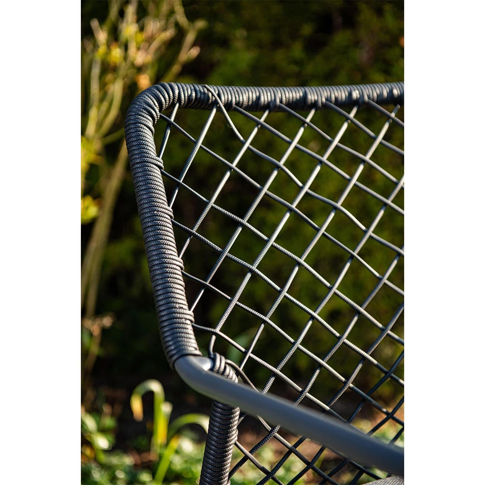 Garden Impressions Ross Tuinstoel - Zwart 6 Garden Impressions Ross Tuinstoel - Zwart - Afbeelding 4