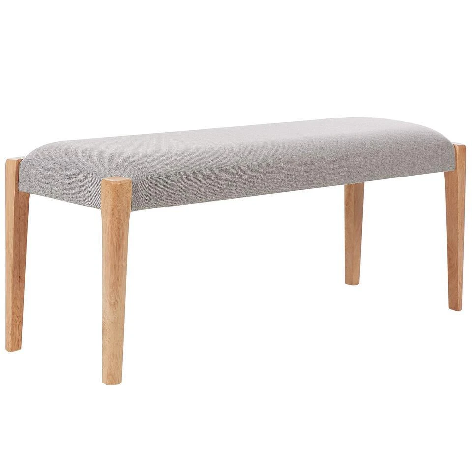 ELYRIA - Bankje - Grijs - Polyester 3 ELYRIA - Bankje - Grijs - Polyester