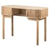 Bureau Met 2 Deuren Van Essen Hout -Meubelpromotie 1000116186