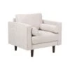 NURMO - Fauteuil - Beige - Polyester 1 NURMO - Fauteuil - Beige - Polyester -Meubelpromotie 1000118498