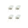 Hartman Le Soleil Element Dining Armstoel - Cotton White - 4 St. 2 Hartman Le Soleil Element Dining Armstoel - Cotton White - 4 St. -Meubelpromotie 1000122150