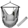 Tectake Hangstoel Malika, Boho-stijl, Draagkracht 150kg, Grijs 2 Tectake Hangstoel Malika, Boho-stijl, Draagkracht 150kg, Grijs -Meubelpromotie 1000127501