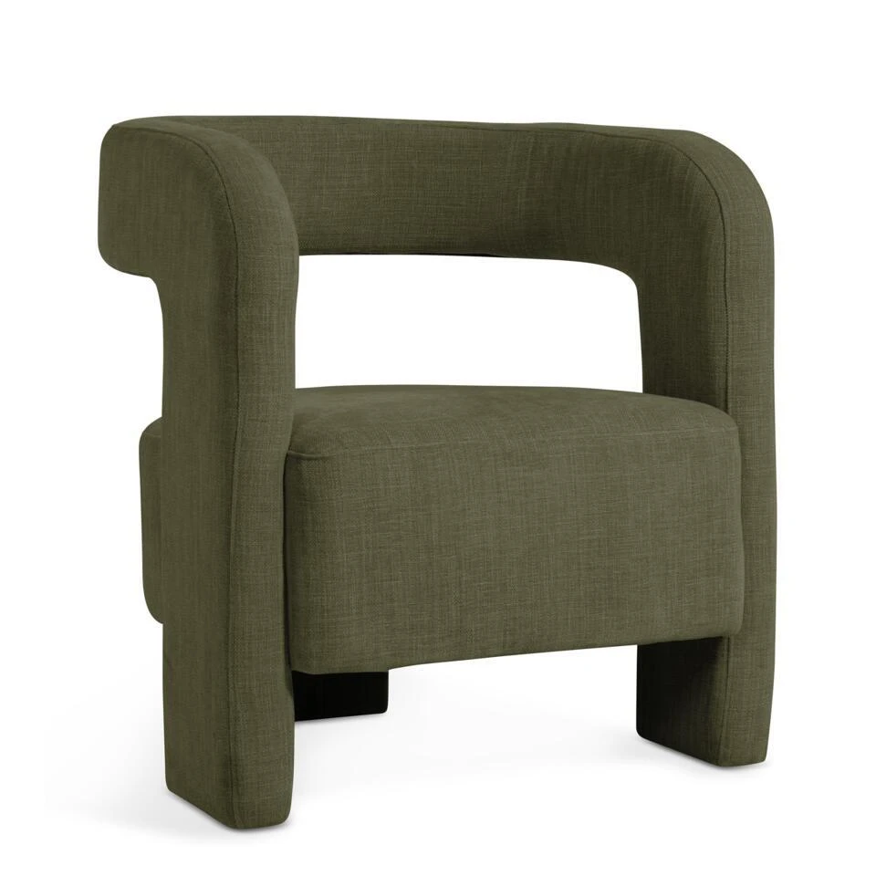 Fauteuil Numi - Vintage Groen 3 Fauteuil Numi - Vintage Groen