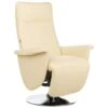 PRIME - Relaxfauteuil - Beige - Kunstleer -Meubelpromotie 1000138265