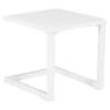 Happy Garden Bijzettafel BARBADOS - Wit - Aluminium -Meubelpromotie 1000142066