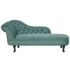 NIMES - Chaise Longue - Mintgroen - Linkerzijde - Fluweel 2 NIMES - Chaise Longue - Mintgroen - Linkerzijde - Fluweel -Meubelpromotie 1000142907