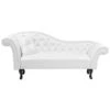 LATTES - Chaise Longue - Wit - Linkerzijde - Kunstleer 1 LATTES - Chaise Longue - Wit - Linkerzijde - Kunstleer -Meubelpromotie 1000142937