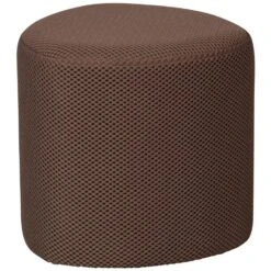 WOOOD Puuk Poef - Mesh - Espresso - 38x40x40