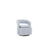 Svea - Teno Draaibare Fauteuil - Boucle - Lichtblauw -Meubelpromotie 1000155536