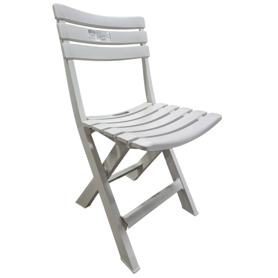 Pro Garden Progarden Klapstoel Voor Buiten/binnen - Ivoor Wit - 41 X 78 Cm 3 Pro Garden Progarden Klapstoel Voor Buiten/binnen - Ivoor Wit - 41 X 78 Cm