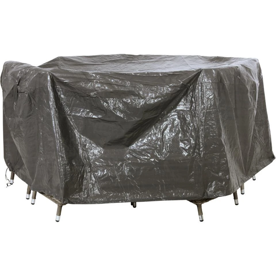 Les - Beschermhoes Zitgroep Ø250cm - Grijs 3 Les - Beschermhoes Zitgroep Ø250cm - Grijs