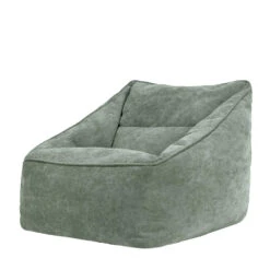 Icon Zitzak Natalia - Chenille Zitzak Fauteuil - Saliegroen