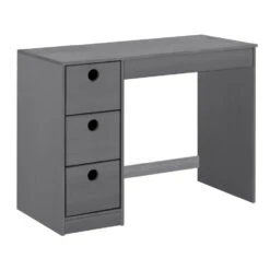 Alpi - Bureau Met 3 Lades In Grijs