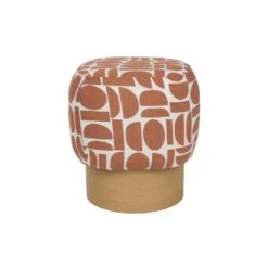 Housecraft Living Cyril Poef/ Krukje Terra Rood