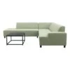 VDG Malaga/Toronto - Hoekbank Loungeset Chaise Longue - Green 2 VDG Malaga/Toronto - Hoekbank Loungeset Chaise Longue - Green -Meubelpromotie 1000168481