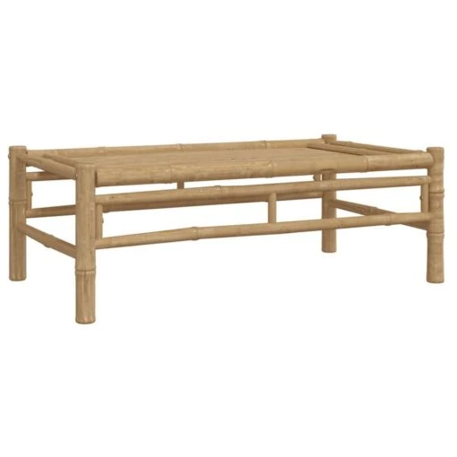 VidaXL - Tuintafel - Bruin - Bamboe - 100 X 55 X 33 Cm 3 VidaXL - Tuintafel - Bruin - Bamboe - 100 X 55 X 33 Cm -Meubelpromotie 1000170674