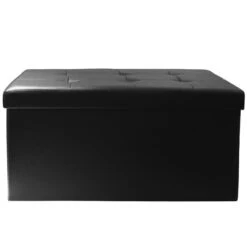 Home Deco Factory Hocker/poef Essestiel - Opvouwbaar - 76 X 37 Cm