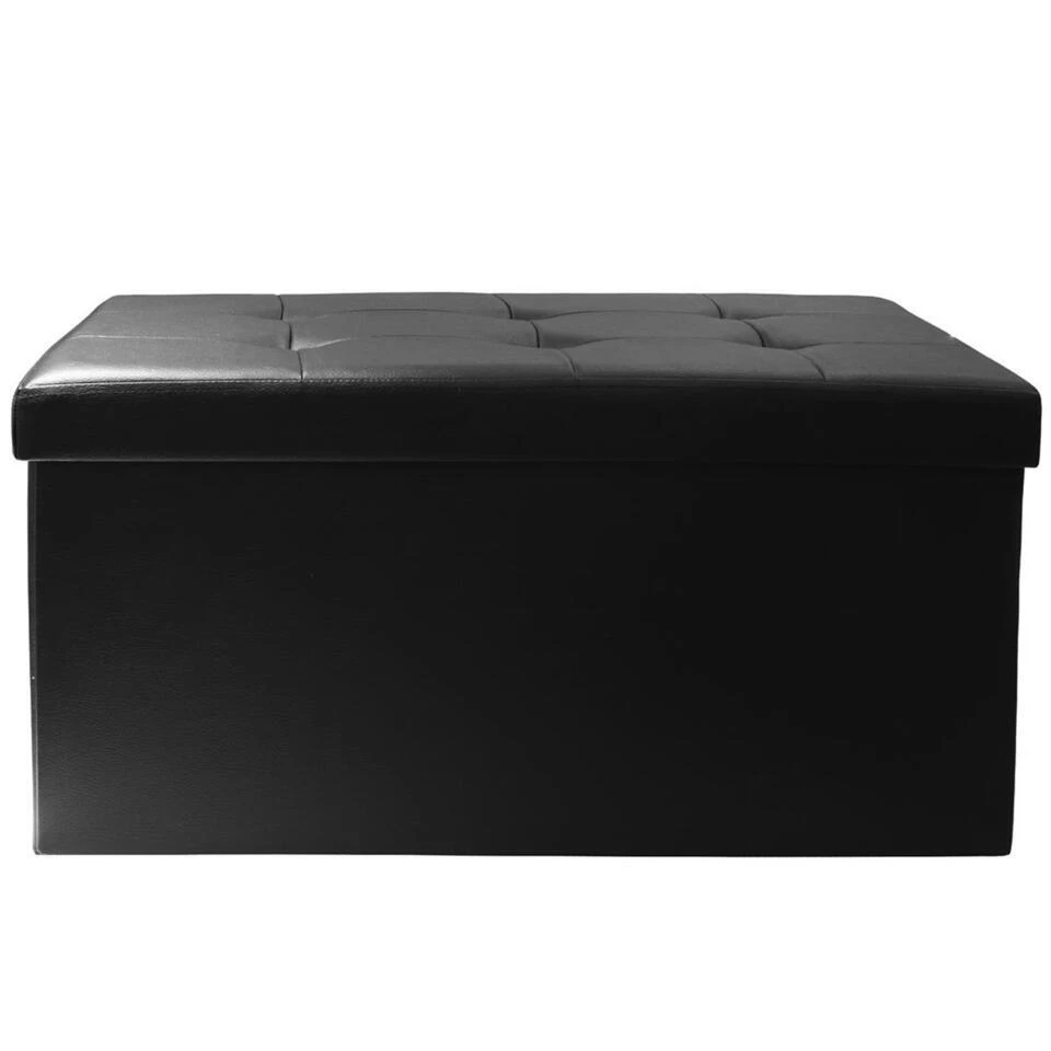 Home Deco Factory Hocker/poef Essestiel - Opvouwbaar - 76 X 37 Cm 3 Home Deco Factory Hocker/poef Essestiel - Opvouwbaar - 76 X 37 Cm