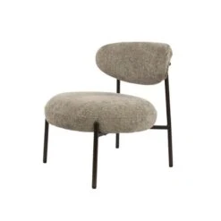Hoyz Collection - Fauteuil Round - Tissee Cargo Zandkleur